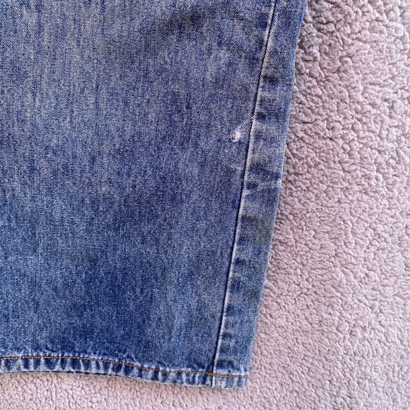 Vintage es International Denim Baggy Skater Straight Leg Jeans 38 (40) - Picture 8 of 16
